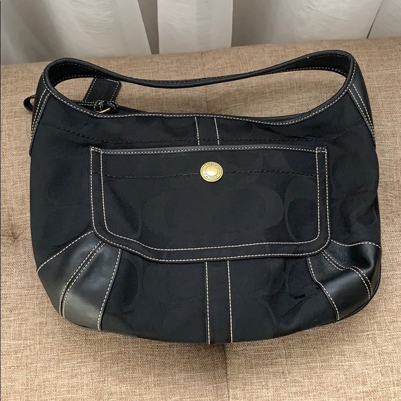 Coach black shoulder bag - Picture 6 of 8